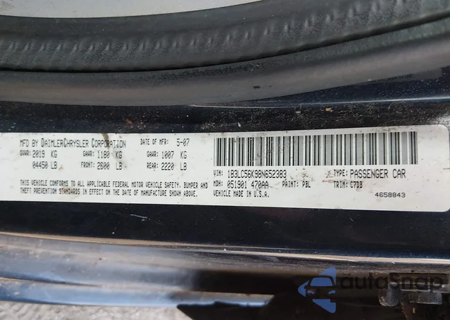 1B3LC56K98N652383: 44077764