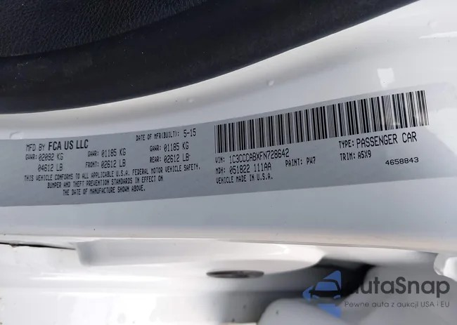 1C3CCCABXFN728642: 44078121