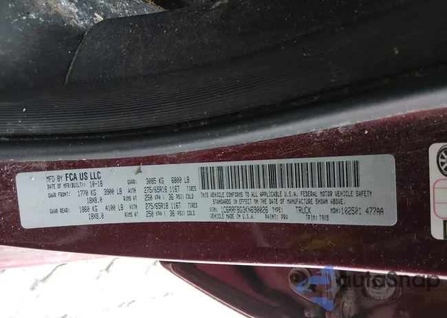 1C6RRFBG3KN690026: 44077208