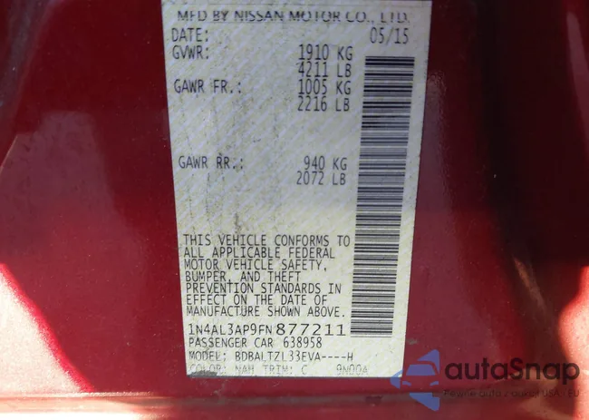 1N4AL3AP9FN877211: 44077248