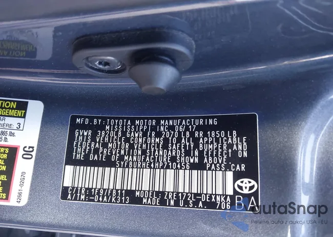 5YFBURHE4HP710456: 44077319