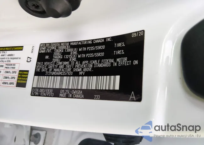 2T2YGMDA6MC057920: 44077454