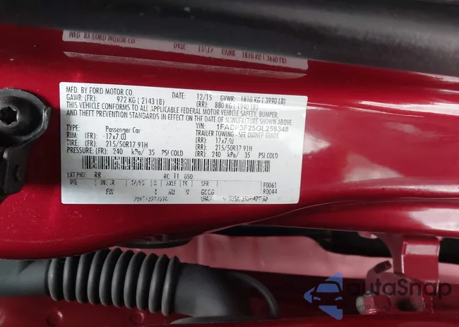 1FADP3F25GL256348: 44077509