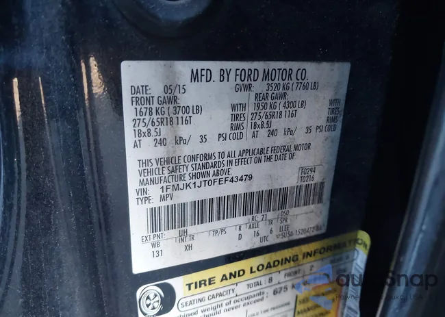 1FMJK1JT0FEF43479: 44078926