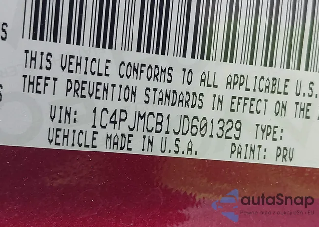 1C4PJMCB1JD601329: 44078965