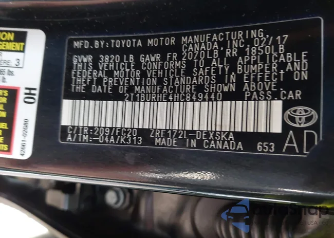 2T1BURHE4HC849440: 44079048