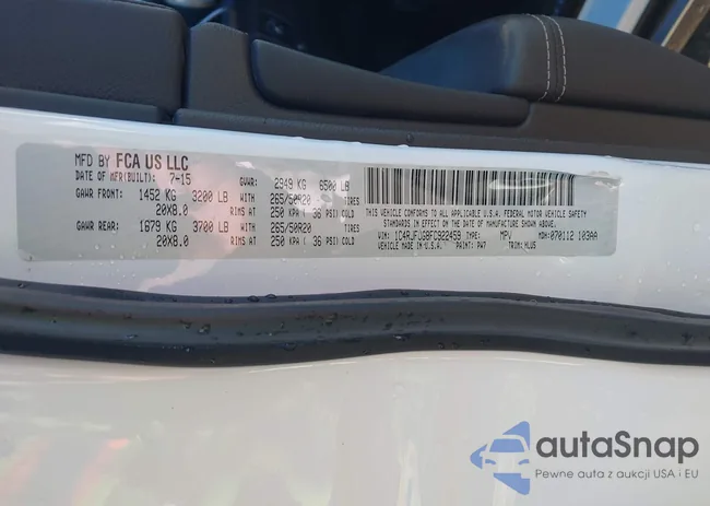 1C4RJFJG8FC922459: 44079078