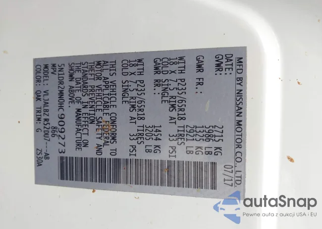 5N1DR2MN0HC909273: 44078361