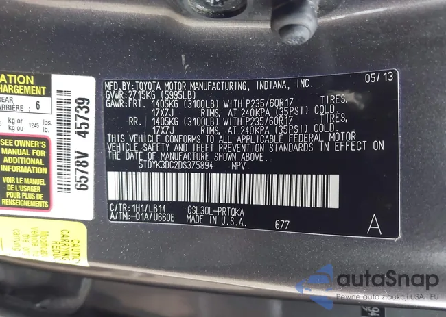 5TDYK3DC2DS375894: 44078474