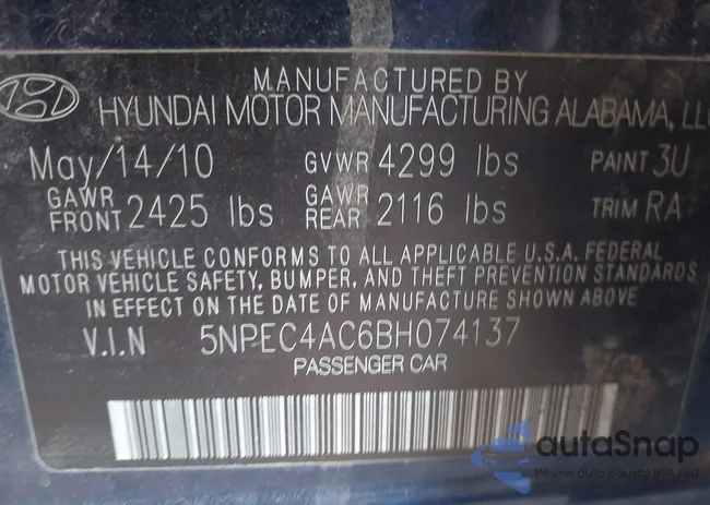 5NPEC4AC6BH074137: 44078478