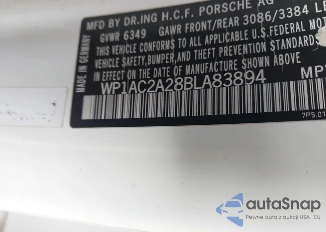 WP1AC2A28BLA83894: 44079836