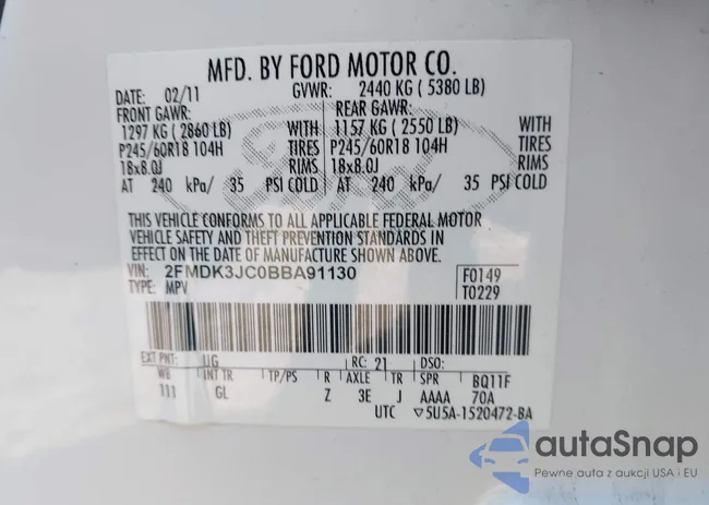 2FMDK3JC0BBA91130: 44079284