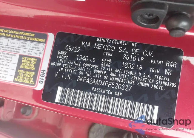 3KPA24ADXPE520327: 44079391