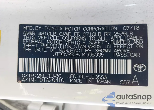 JTDBVRBD8JA005005: 44080735