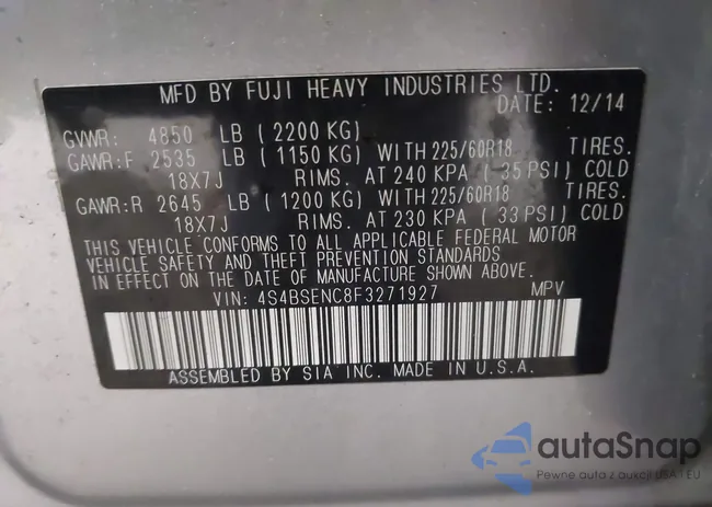 4S4BSENC8F3271927: 44080844