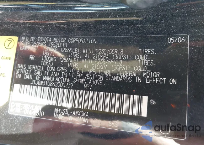 JTJGW31U862000239: 44080969