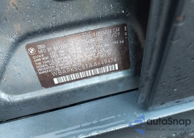 WBAPK5C53AA649474: 44081723