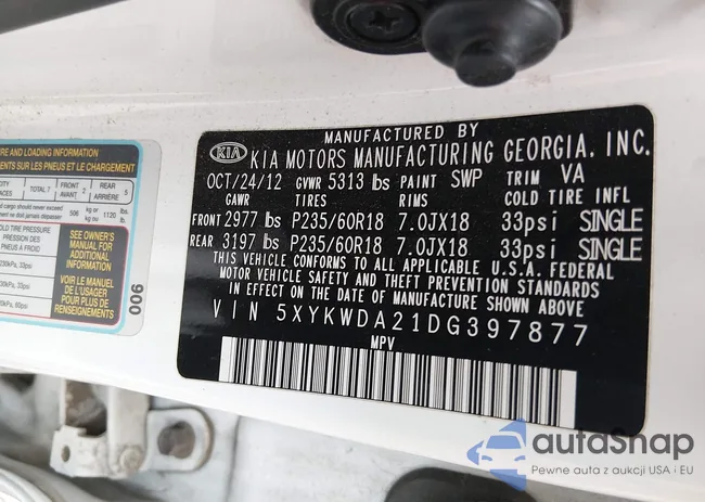 5XYKWDA21DG397877: 44082014