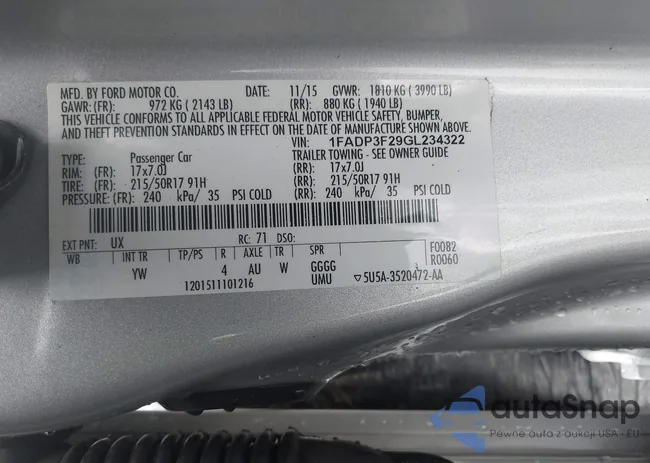 1FADP3F29GL234322: 44082053