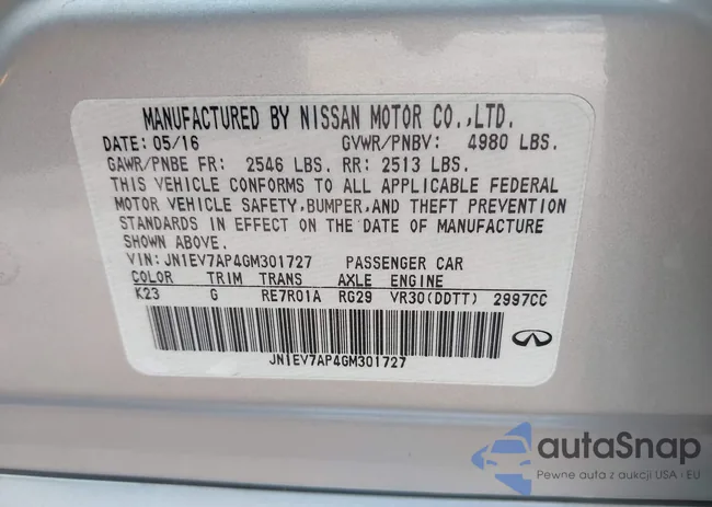 JN1EV7AP4GM301727: 44082078