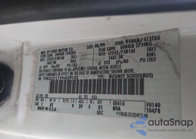 1FBSS31L1YHA09143: 44081173