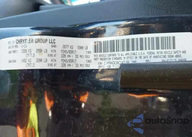 1J4PR4GK3AC147166: 44081398