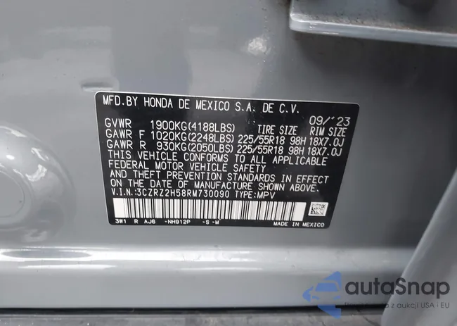 3CZRZ2H58RM730090: 44082942