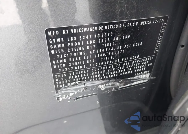 3VV1B7AXXJM094309: 44082951