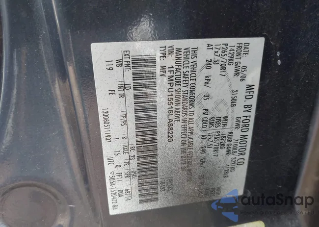 1FMPU15516LA88220: 44083613