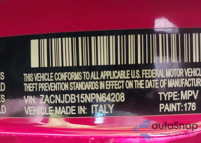 ZACNJDB15NPN64208: 44083796