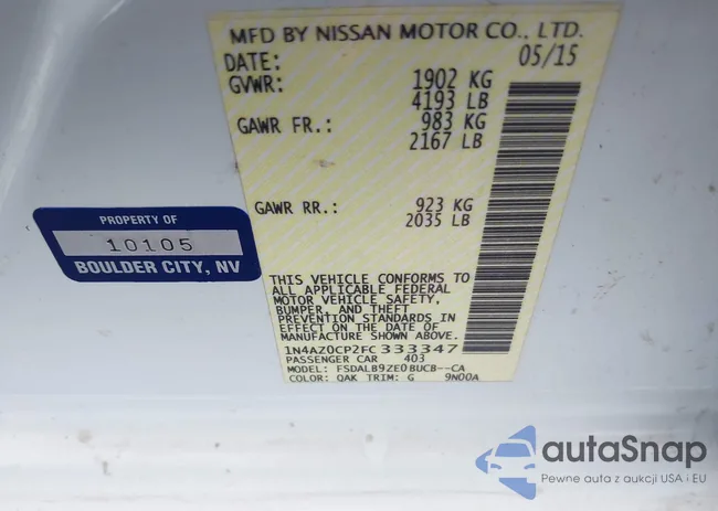 1N4AZ0CP2FC333347: 44083865