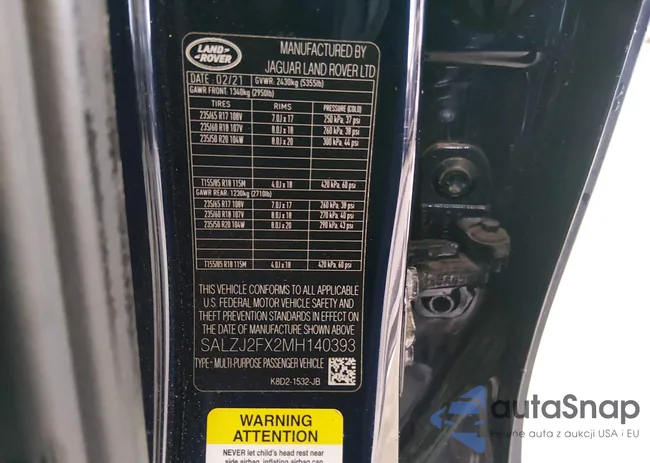 SALZJ2FX2MH140393: 44083335