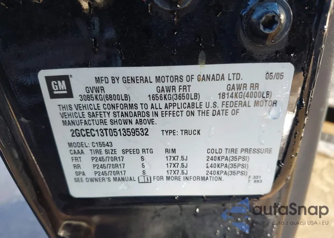 2GCEC13T051359532: 44083458