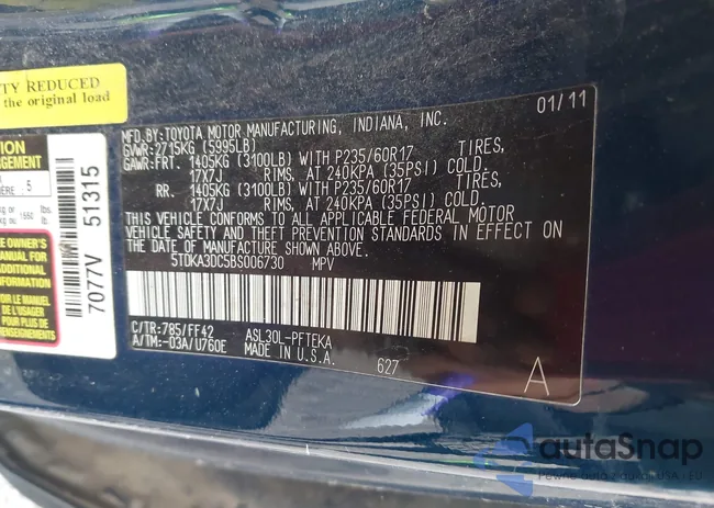 5TDKA3DC5BS006730: 44084564