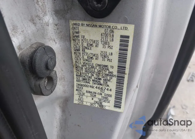 1N6BD06T46C466744: 44084667