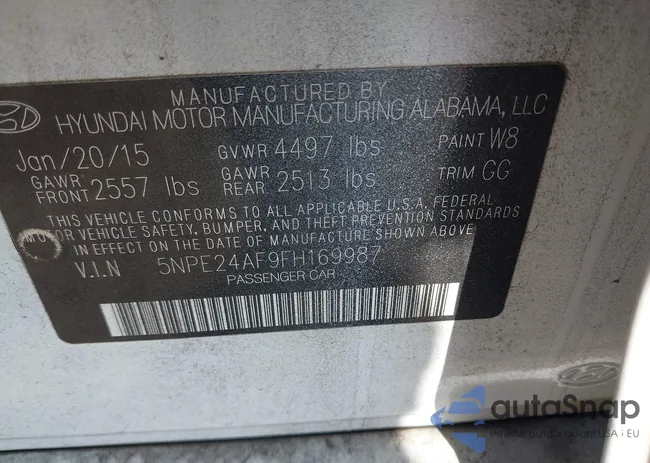 5NPE24AF9FH169987: 44084722