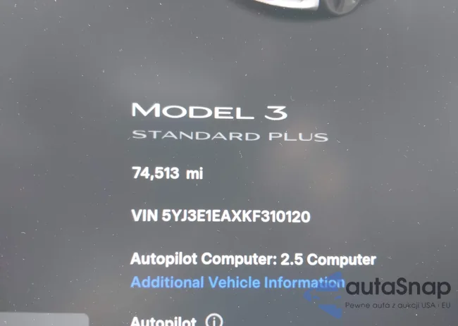 5YJ3E1EAXKF310120: 44084912