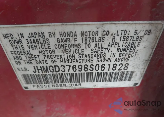 JHMGD37698S061828: 44085046