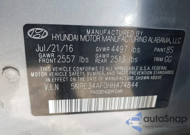 5NPE34AF0HH474844: 44084200