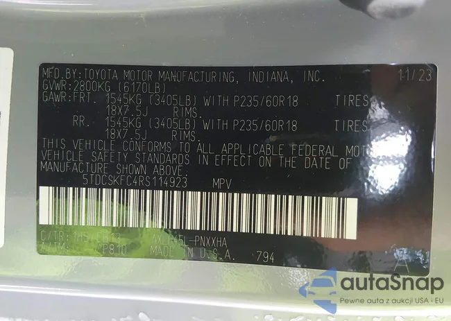 5TDCSKFC4RS114923: 44084205