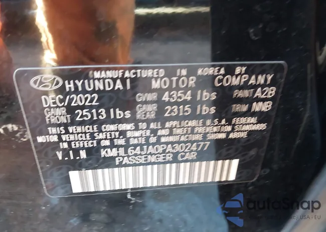 KMHL64JA0PA302477: 44084217