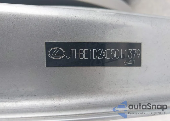 JTHBE1D2XE5011379: 44084235