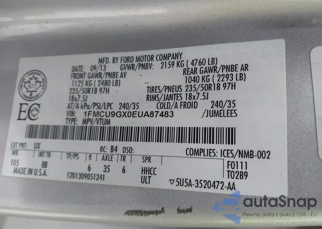 1FMCU9GX0EUA87483: 44084296