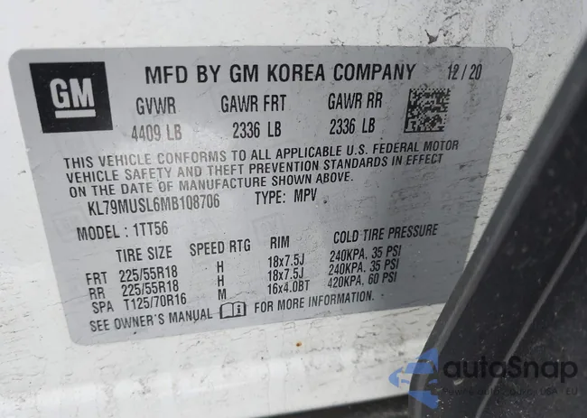 KL79MUSL6MB108706: 44084308