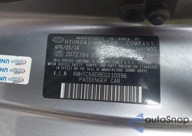 KMHTC6AD8EU210396: 44084491