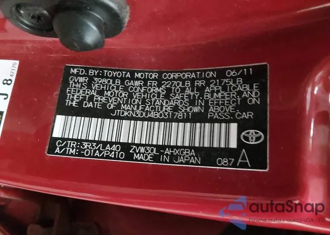 JTDKN3DU4B0317811: 44084528