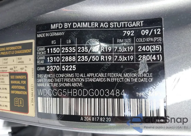 WDCGG5HB0DG003484: 44085787