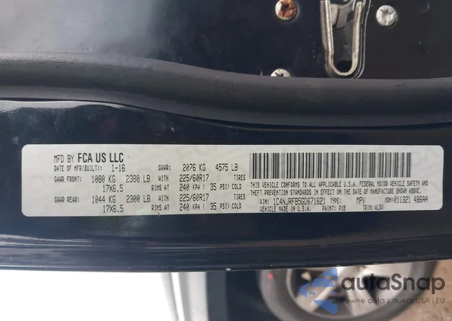 1C4NJRFB5GD671621: 44085850