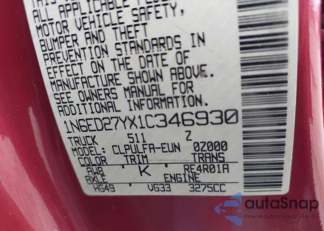 1N6ED27YX1C346930: 44085871