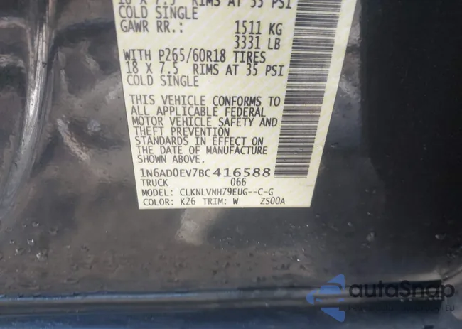 1N6AD0EV7BC416588: 44085937